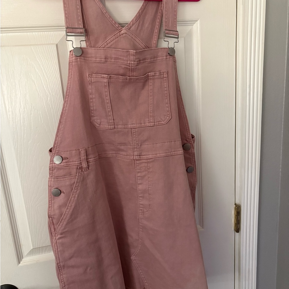 City Chic Blush Pink Overalls